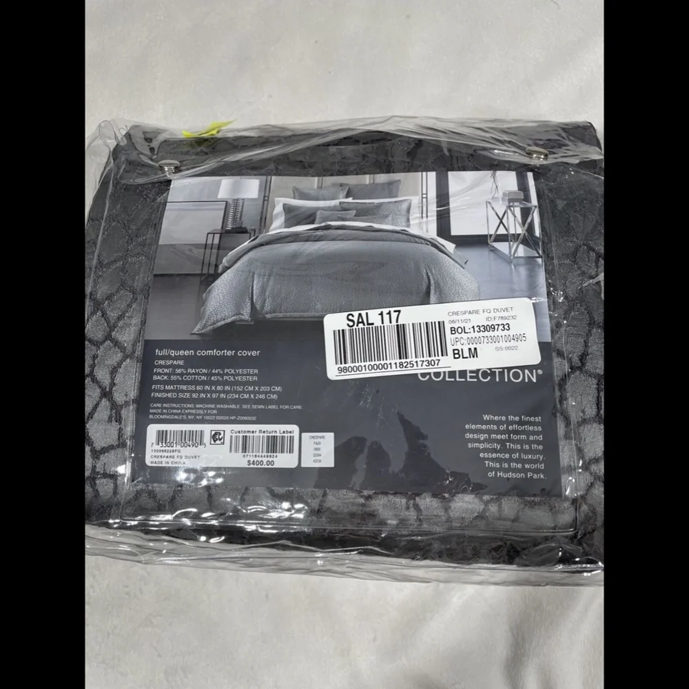 NIB [ Full‎ / Queen ] Duvet Cover for Hudson Park Crespare